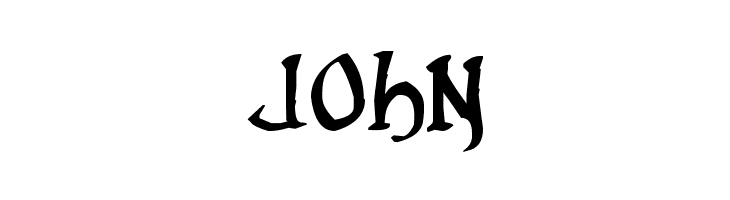 12th c. Abbey  Free Fonts Download