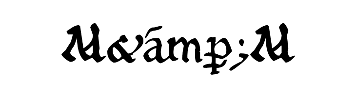 12th c. Abbey  Free Fonts Download