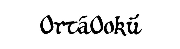 12th c. Abbey  Free Fonts Download