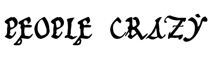 12th c. Abbey  Free Fonts Download