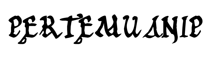 12th c. Abbey  Free Fonts Download