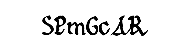 12th c. Abbey  Free Fonts Download