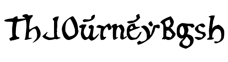 12th c. Abbey  Free Fonts Download