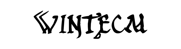 12th c. Abbey  Free Fonts Download