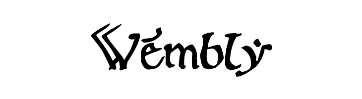 12th c. Abbey  Free Fonts Download