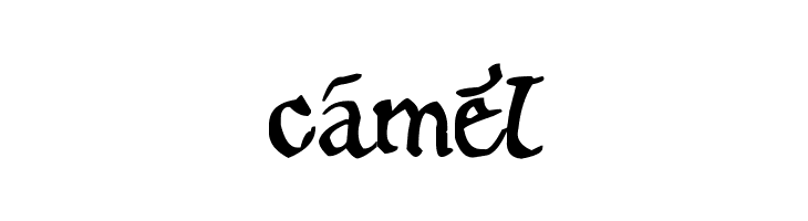 12th c. Abbey  Free Fonts Download