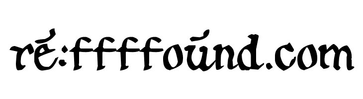 12th c. Abbey  Free Fonts Download
