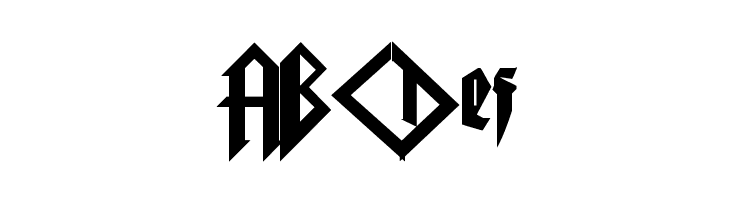 Pure evil 2  Free Fonts Download