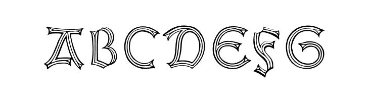 WeissGotnitials  Free Fonts Download