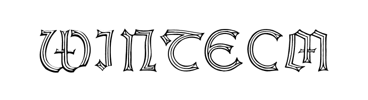 WeissGotnitials  Free Fonts Download