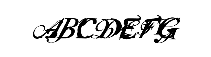 Infiltrace  Italic  Free Fonts Download