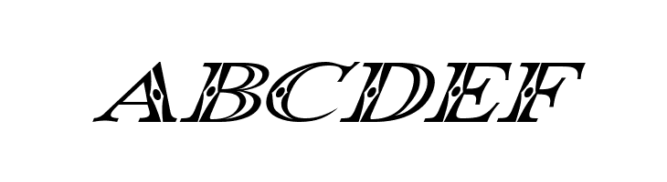 Occoluchi Italic  Free Fonts Download