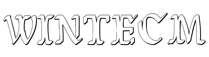 Wars of Asgard Condensed 3D  Free Fonts Download