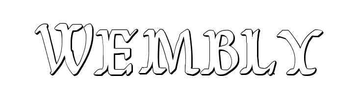 Wars of Asgard Condensed 3D  Free Fonts Download