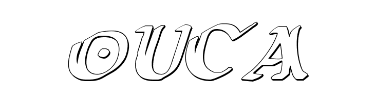 Wars of Asgard 3D Italic  Free Fonts Download