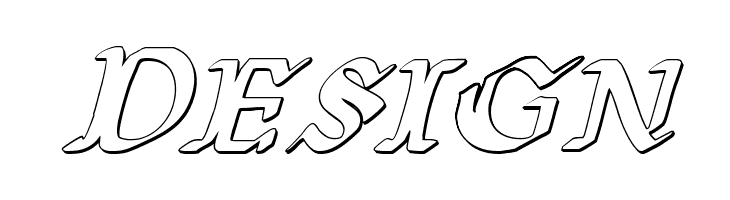 Wars of Asgard 3D Italic  Free Fonts Download