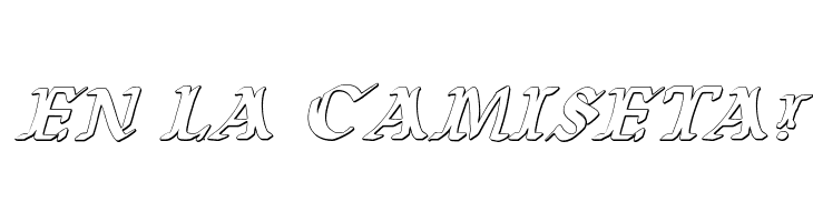 Wars of Asgard 3D Italic  Free Fonts Download