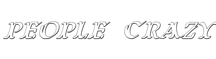 Wars of Asgard 3D Italic  Free Fonts Download