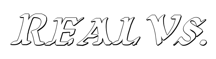 Wars of Asgard 3D Italic  Free Fonts Download