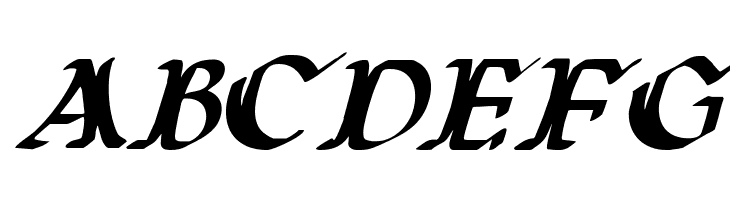 Wars of Asgard Italic  Free Fonts Download