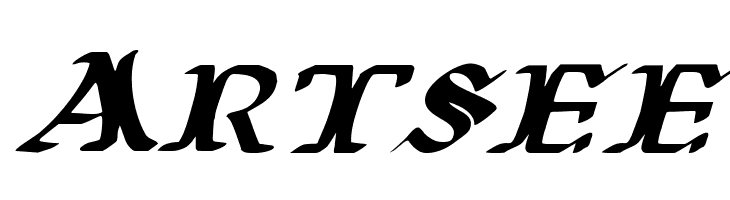 Wars of Asgard Expanded Italic  Free Fonts Download