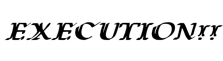 Wars of Asgard Expanded Italic  Free Fonts Download