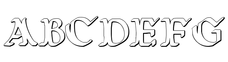 Wars of Asgard 3D  Free Fonts Download