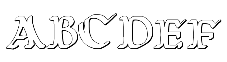 Wars of Asgard 3D  Free Fonts Download