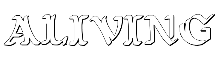 Wars of Asgard 3D  Free Fonts Download