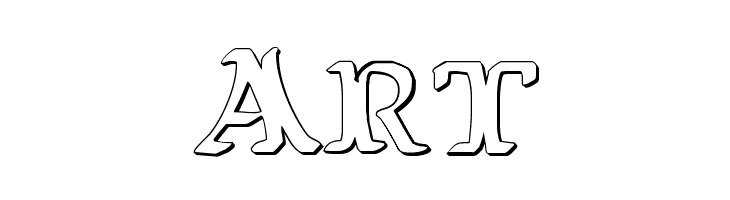 Wars of Asgard 3D  Free Fonts Download