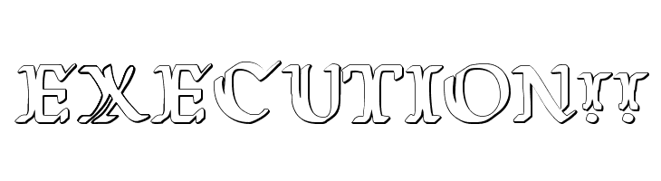 Wars of Asgard 3D  Free Fonts Download