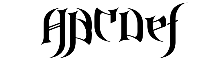 Gothic-Love-Letters  Free Fonts Download