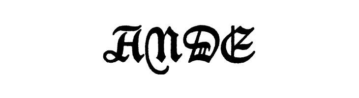 Deutschische  Free Fonts Download