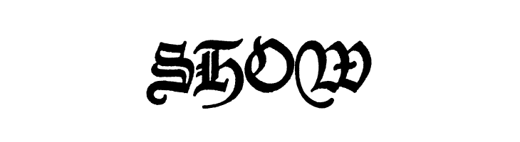 Deutschische  Free Fonts Download