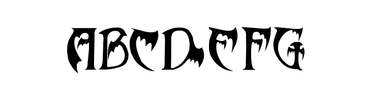 Bats&Dragons-Abaddon  Free Fonts Download
