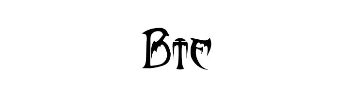 Bats&Dragons-Abaddon  Free Fonts Download