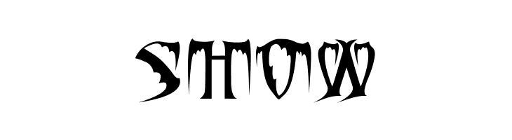 Bats&Dragons-Abaddon  Free Fonts Download