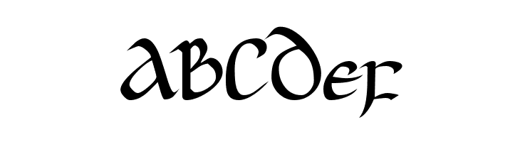 JGJ Uncial  Free Fonts Download