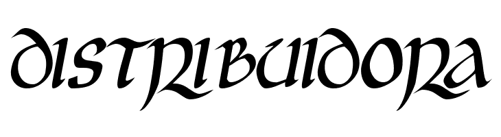 JGJ Uncial Italic  Free Fonts Download