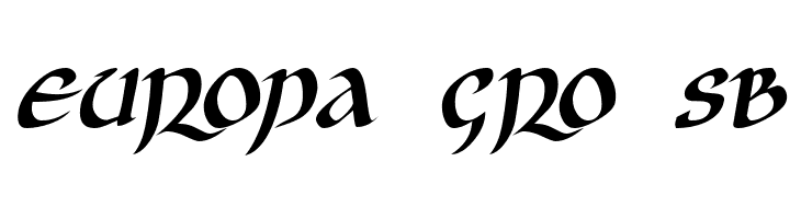 JGJ Uncial Italic  Free Fonts Download