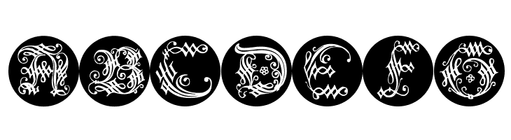 OrnamentalInitialButtons  Free Fonts Download