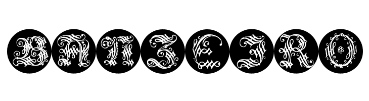 OrnamentalInitialButtons  Free Fonts Download