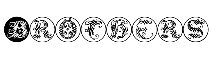 OrnamentalInitialButtons  Free Fonts Download