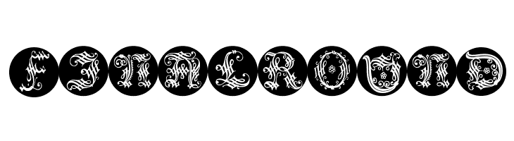 OrnamentalInitialButtons  Free Fonts Download