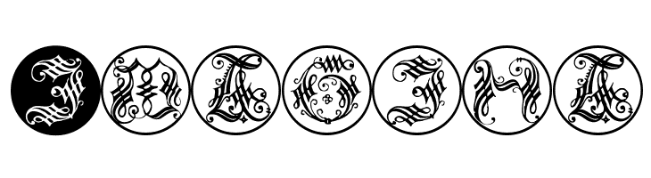 OrnamentalInitialButtons  Free Fonts Download