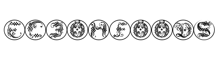 OrnamentalInitialButtons  Free Fonts Download