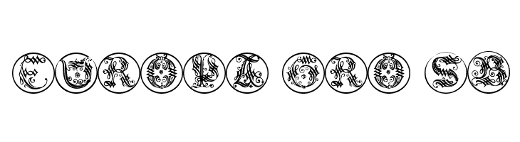 OrnamentalInitialButtons  Free Fonts Download