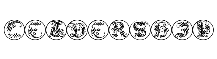 OrnamentalInitialButtons  Free Fonts Download