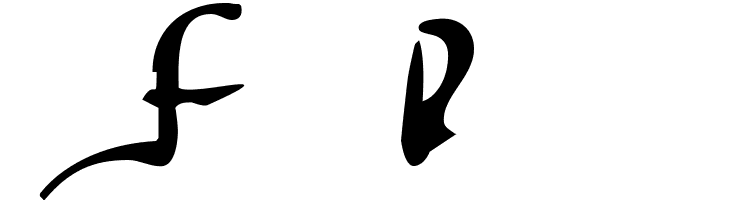 gotische minuskel 1269 pw  Free Fonts Download