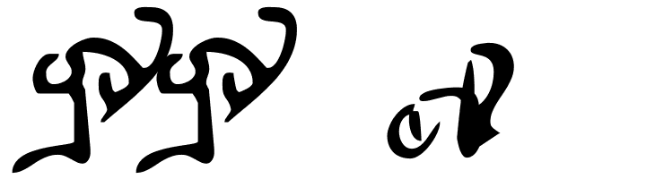 gotische minuskel 1269 pw  Free Fonts Download